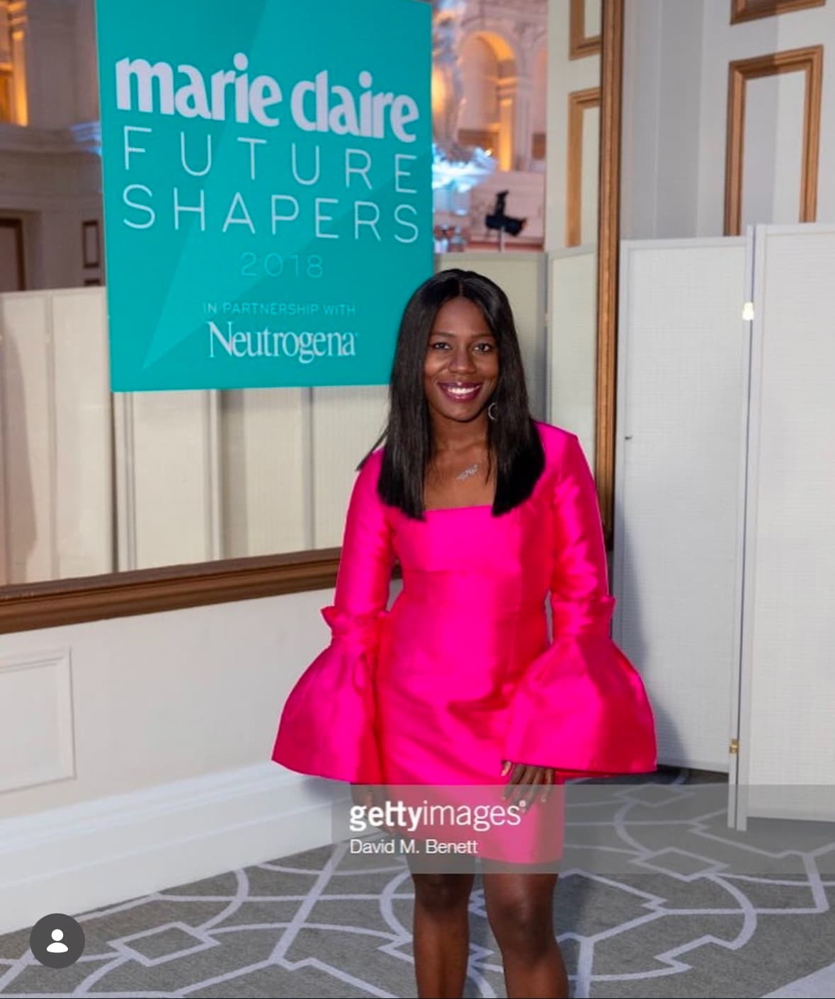 Elizabeth Uviebinené at the Marie Claire Future Shapers event